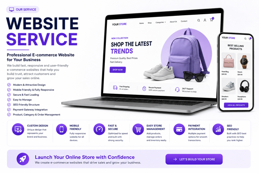 Professional E-Commerce Website Setup